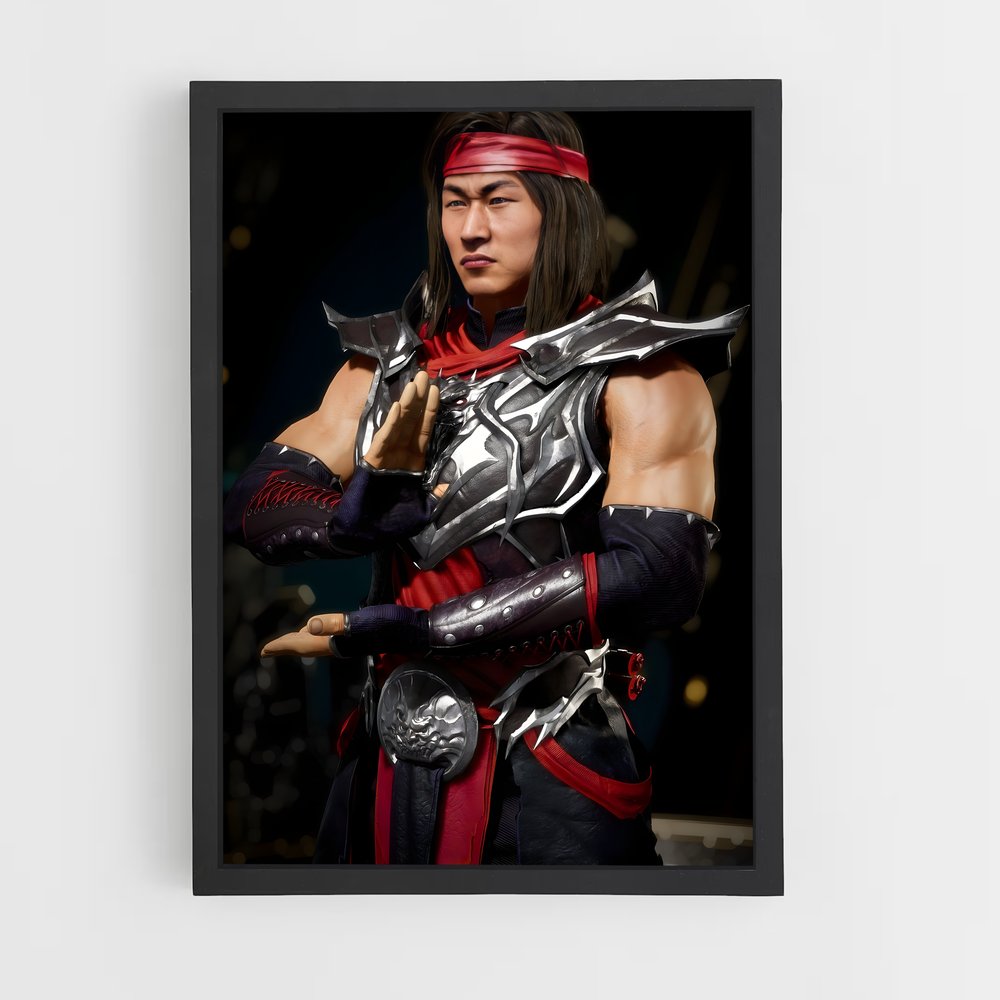 Poster Liu Kang : Champion de l'Arène – affiche Mortal kombat (vue 2)